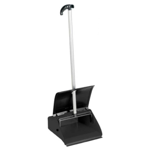 Пластиковий совок з алюмінієвою ручкою і кришкою Clip 00005636