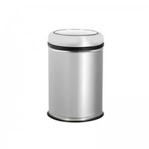 Відро з нержавіючої сталі, з поворотною кришкою, глянець, 32 л, 0135