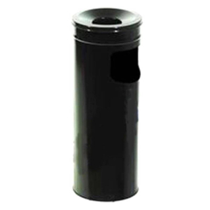 Урна-пепельница, металл окрашенный, 15 л, черная, 0280B