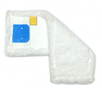 Моп (вкладыш) с карманами, отворотами из микрофибры, 40 см. MB057-WP