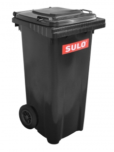 Бак для мусора пластиковый Sulo, темно-серый, 120 литров