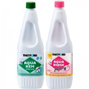 Комплект засобів для біотуалету Campa Green Campa Rinse Plus 1,5 л