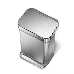 Ведро с педалью 45л FPP с карманом для мешков  CW2024