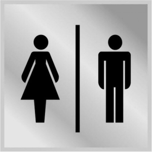 Табличка "Туалет" 3004