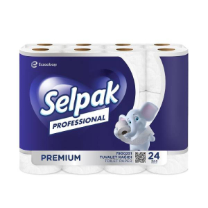 Selpak Professional Premium Папір туалетний целюлозний 3-х шар. 24 рул.