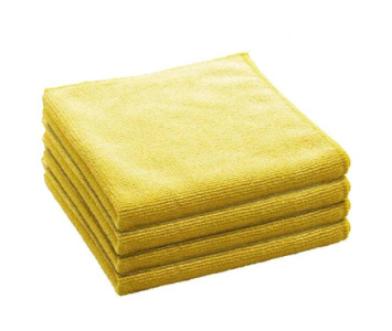 Серветка мікрофібра універсальна 35х35см 5шт жовта