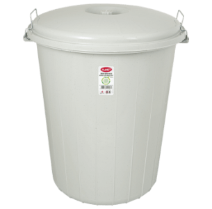 Бак для сміття PLANET №4 70 л сірий