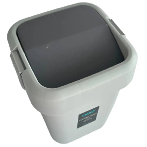 Мусорное ведро пластиковое 8 л с поворотной крышкой COB-410