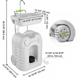 Комплект для кемпинга: биотуалет и переносной умывальник 1020T + CHH-7704