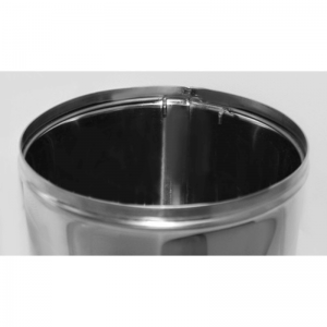 Урна для сміття 11л R-LINE з кришкою і держателем мішка M811C