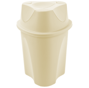 Відро для сміття PLANET TWIST 9 л крем