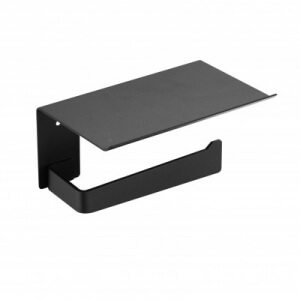 Тримач паперу туалетного стандарт AURA з поличкою AI2003B