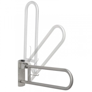 Поручень для осіб з інвалідністю відкидний MEDINOX зі стопором BG0800CS