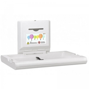 Пеленальний столик настінний відкидний горизонтальний CP0016HCS