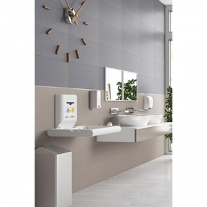 Пеленальний столик настінний відкидний горизонтальний CP0016HCS