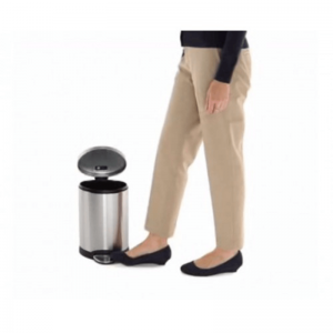 Ведро с педалью 6л полукруглое FPP CW1834CB