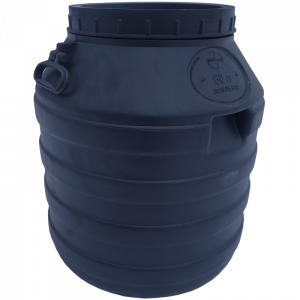 Бідон 60 літрів, нехарчовий, Г ПБ, чорний