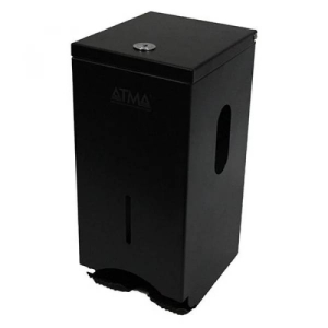 Тримач туалетного паперу стандарт S-LINE D452Black