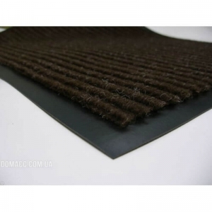 Грязезащитный коврик Дабл Стрипт 90*150 шоколад