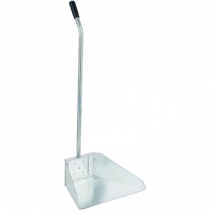 Совок з довгою ручкою, сталевий, оцинкований