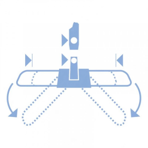 Основа для Мопів металева 100 см 0000814