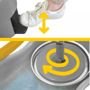 Комплект швабра + відро з віджимом Espresso360