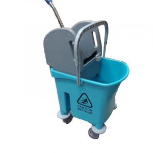 Відро для прибирання з віджимом 23 л на колесах. VS801FGr
