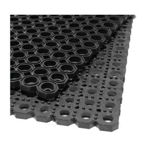 Гумовий килимок для утримання піску та бруду "Сота" 120x80 см