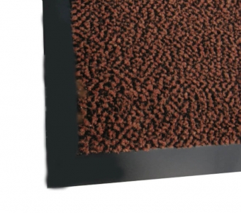 Полипропиленовый грязезащитный коврик 120*150 коричневый  серии Ламбет