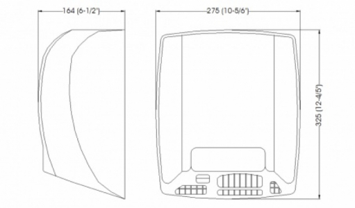 Сушарка для рук M03ACS