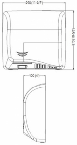 Cушарка для рук M06AC
