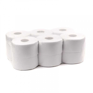 Туалетний папір джамбо біла 2-куля 80 м. ТБ-80ЛАМ