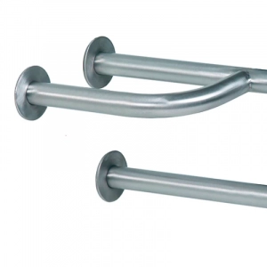 Поручень для осіб з інвалідністю потрійний лівий MEDINOX