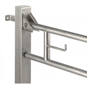 Поручень для осіб з інвалідністю стіна-підлога вертикальний MEDINOX