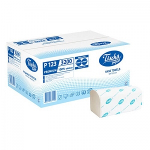 Паперові рушники листові, целюлозні P123