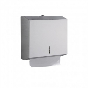 Держатель полотенец бумажных в пачке V-складка глянец, нерж. сталь. ZG-622C