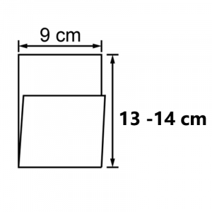 Держатель салфеток L складка. ND14