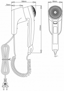 Фен для волос SC0010
