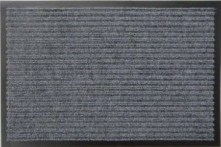 Брудопоглинаючий килимок Дабл Стрипт 60*90 сірий