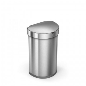 Урна напівкругла сенсорна 45л FPP з кишенею для мішків ST2009