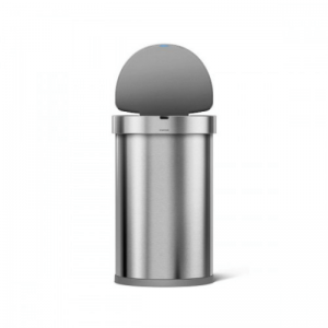 Урна напівкругла сенсорна 45л FPP з кишенею для мішків ST2009