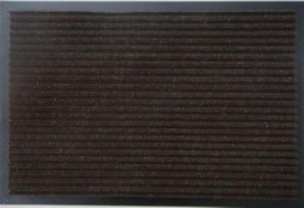 Решіток килимок Дабл Стрипт 80*120 коричневий