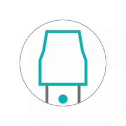 Скребок 45см для згону води поліпропилен 1025