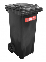 Бак для мусора пластиковый Sulo, темно-серый, 120 литров