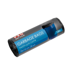 PRO Пакеты для мусора 120 л (черные)