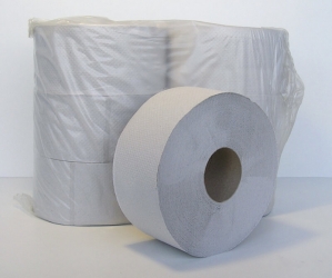 Туалетний папір рулонний, макулатурна Джамбо TP1.130.R.UA