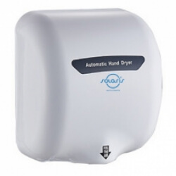 Сушарка для рук високошвидкісна, пластикова, біла