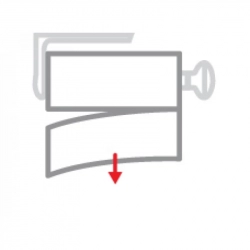 Тримач паперових рулонних рушників WALL MOUNT