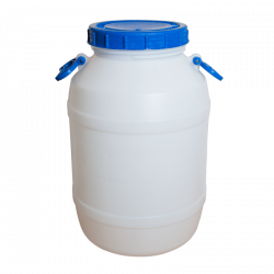 Бідон харчовий 50 літрів, круглий, Ф5-50 П