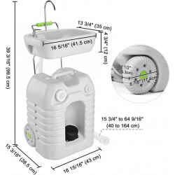 Комплект для кемпинга: биотуалет и переносной умывальник 1020T + CHH-7704